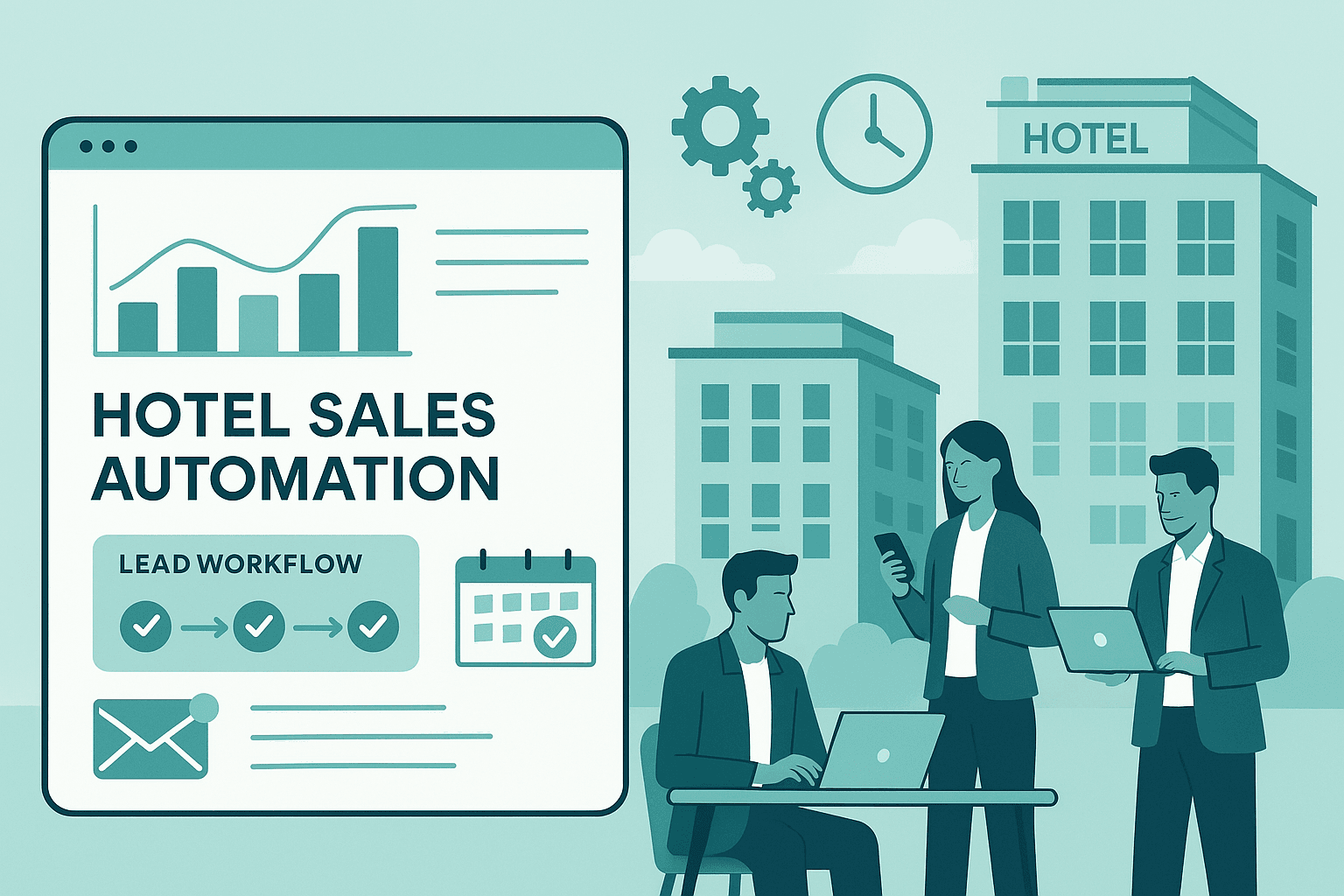 How to Increase Hotel Sales Team Productivity Through Automation